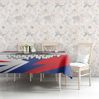 Haiti Heritage Month Tablecloth Negre Marron With Hibiscus