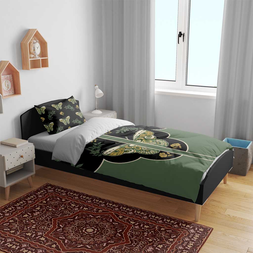 Retro Butterfly Bedding Set Western Yoke Style - Wonder Print Shop