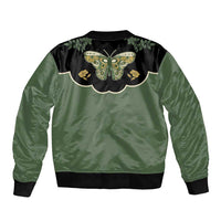 Retro Butterfly Bomber Jacket Western Yoke Style - Wonder Print Shop