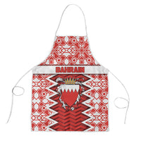 Bahrain Apron Royal Coat Of Arms And Map Islamic Pattern