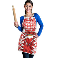 Bahrain Apron Royal Coat Of Arms And Map Islamic Pattern