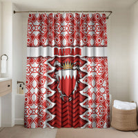 Bahrain Bathroom Set Royal Coat Of Arms And Map Islamic Pattern