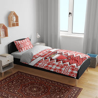 Bahrain Bedding Set Royal Coat Of Arms And Map Islamic Pattern