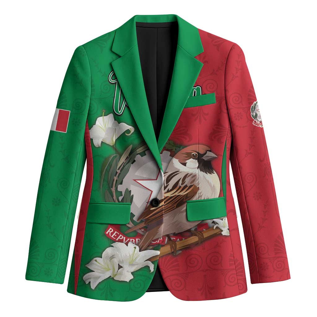 Personalized Italy Blazer Sparrow With Symbol Italiana - Wonder Print Shop