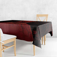 Albania Tablecloth Black Double Headed Eagle - Wonder Print Shop