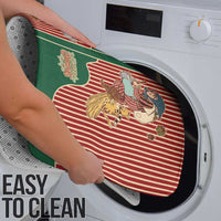 Western Yoke Bathroom Set Befana Merry Christmas Retro Style - Wonder Print Shop