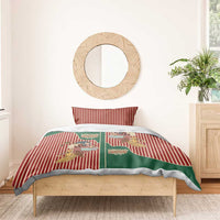 Western Yoke Bedding Set Befana Merry Christmas Retro Style - Wonder Print Shop