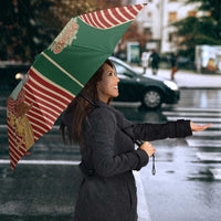 Western Yoke Umbrella Befana Merry Christmas Retro Style - Wonder Print Shop