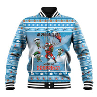 Gamer Christmas Baseball Jacket Alright Elves Where We Dropping - Wonder Print Shop