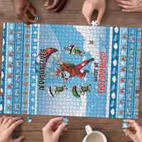 Gamer Christmas Puzzle Alright Elves Where We Dropping - Wonder Print Shop