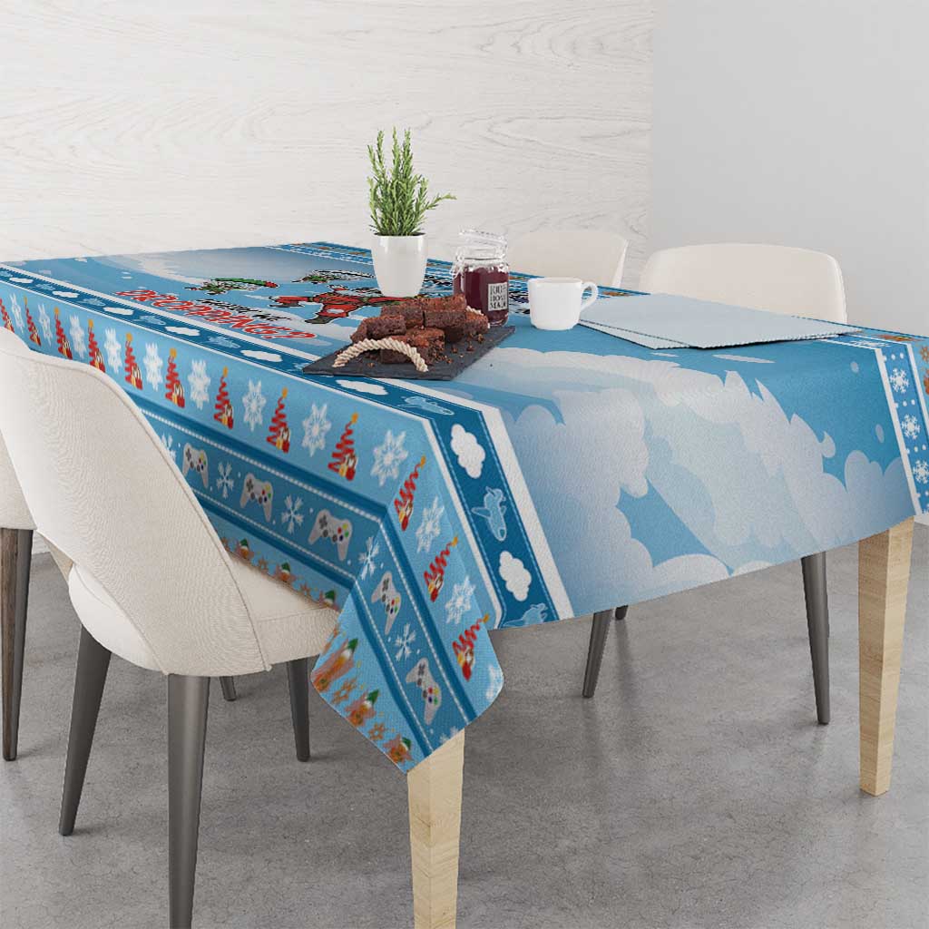 Gamer Christmas Tablecloth Alright Elves Where We Dropping - Wonder Print Shop