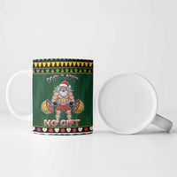 Xmas Gymer Christmas Ceramic Mug No Lift No Gift - Wonder Print Shop