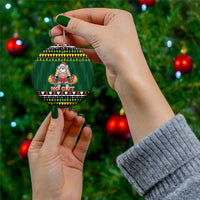 Gym Christmas Ceramic Ornament No Lift No Gift - Wonder Print Shop