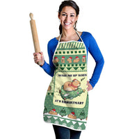 Capybara Christmas Apron Wake Me Up When It's Christmas - Wonder Print Shop