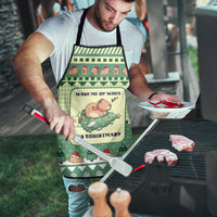 Capybara Christmas Apron Wake Me Up When It's Christmas - Wonder Print Shop