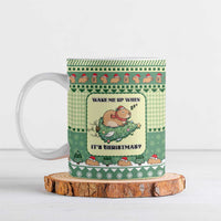 Capybara Christmas Ceramic Mug Wake Me Up When It's Christmas - Wonder Print Shop