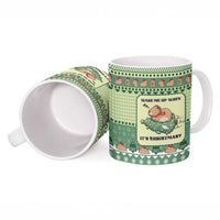 Capybara Christmas Ceramic Mug Wake Me Up When It's Christmas - Wonder Print Shop