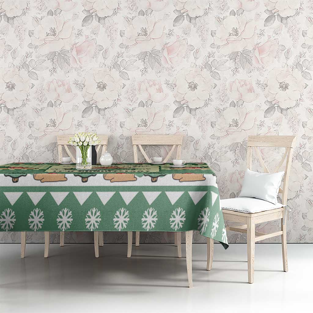 Capybara Christmas Tablecloth Wake Me Up When It's Christmas - Wonder Print Shop