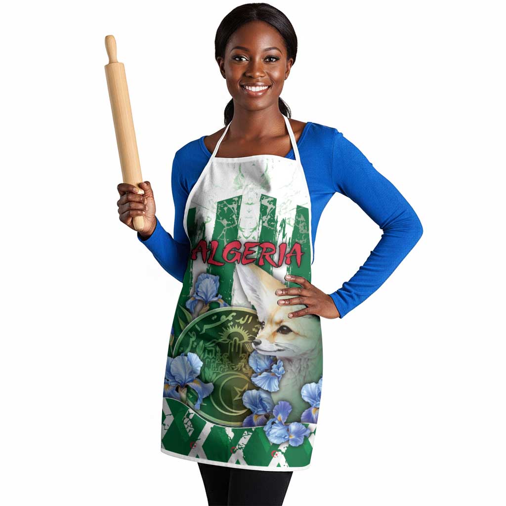 Algeria Apron Fennec And Iris Grunge Style - Wonder Print Shop