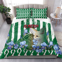 Algeria Bedding Set Fennec And Iris Grunge Style - Wonder Print Shop