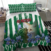 Algeria Bedding Set Fennec And Iris Grunge Style - Wonder Print Shop
