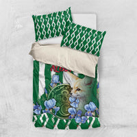 Algeria Bedding Set Fennec And Iris Grunge Style - Wonder Print Shop