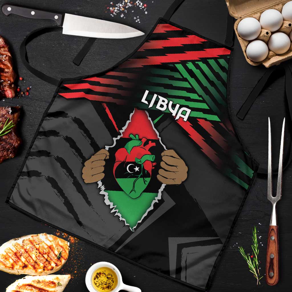 Libya In My Veins Apron - Wonder Print Shop