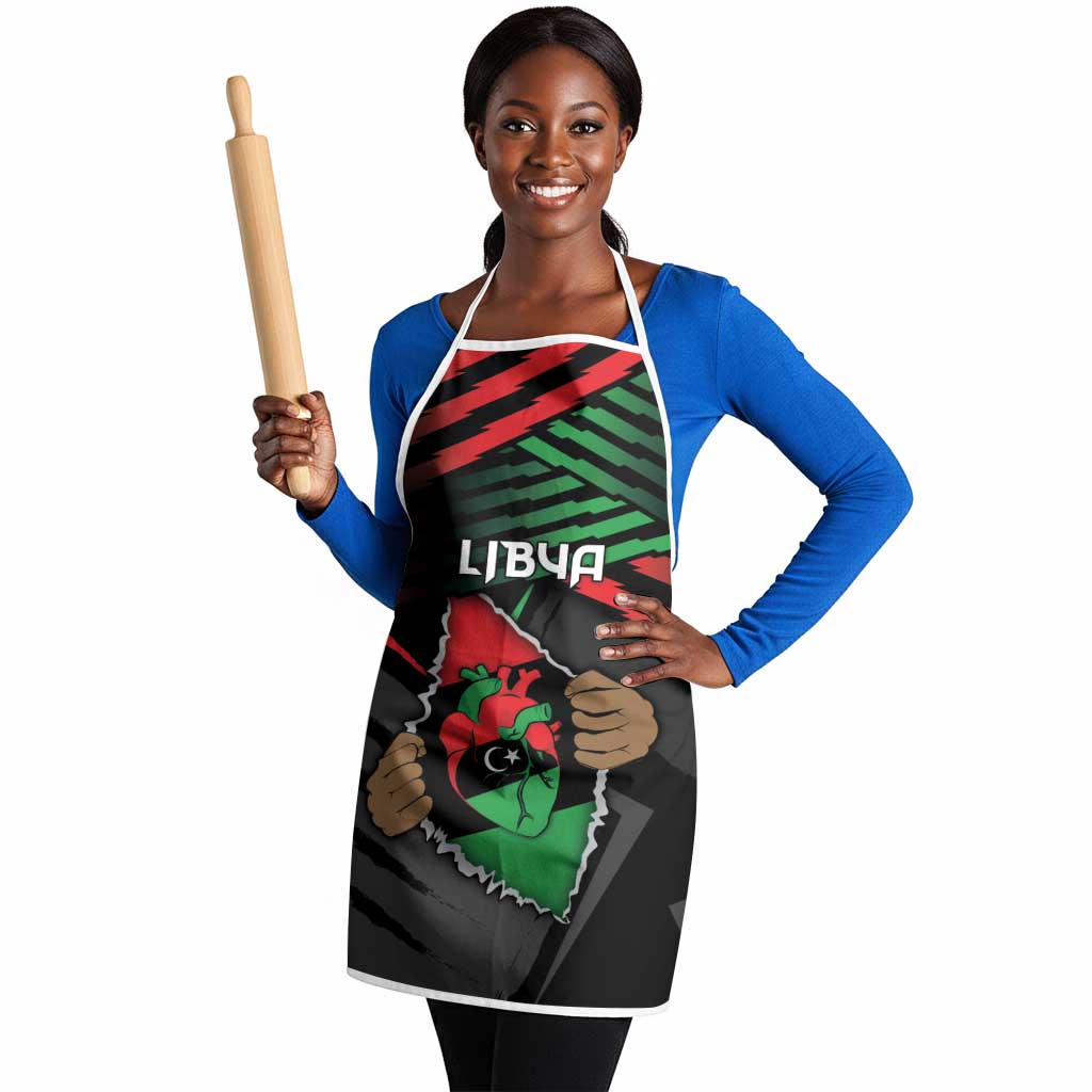 Libya In My Veins Apron - Wonder Print Shop