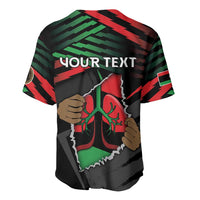 Personalized Libya In My Veins Baseball Jersey - Wonder Print Shop
