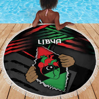 Libya In My Veins Beach Blanket - Wonder Print Shop