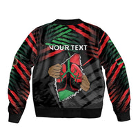 Personalized Libya In My Veins Bomber Jacket - Wonder Print Shop