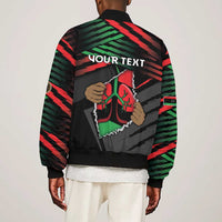 Personalized Libya In My Veins Bomber Jacket - Wonder Print Shop