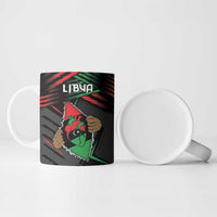 Personalized Libya In My Veins Ceramic Mug - Wonder Print Shop