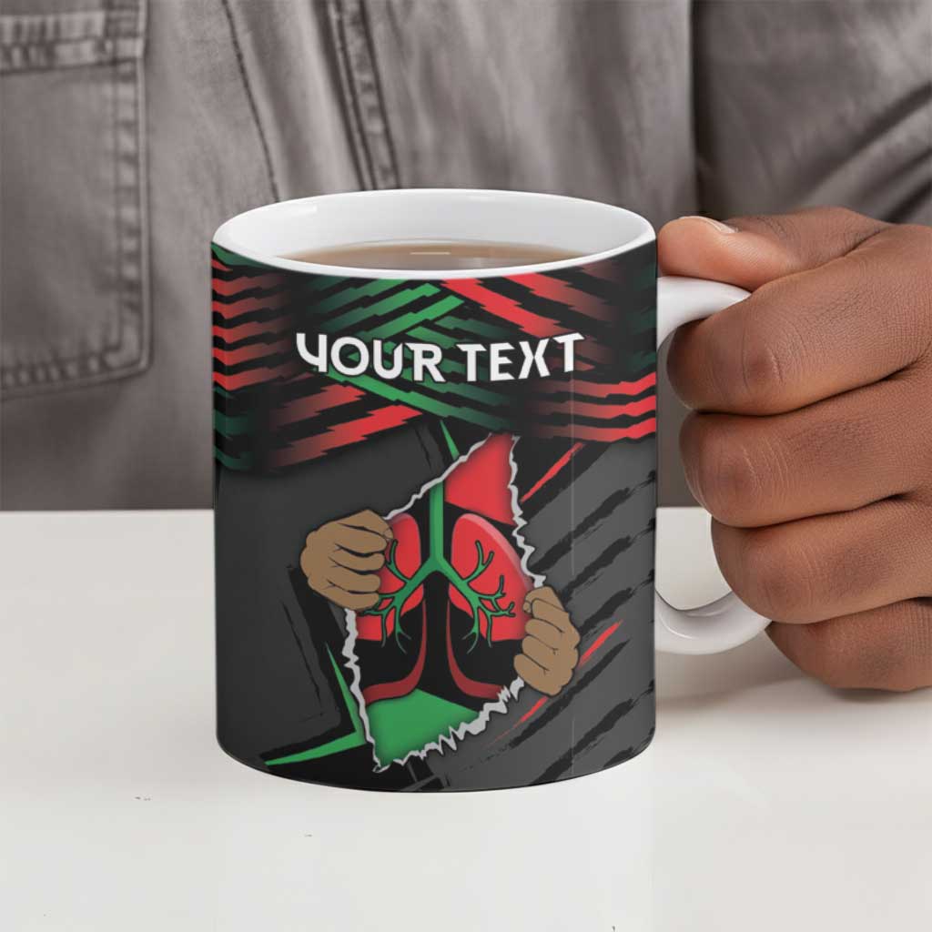 Personalized Libya In My Veins Ceramic Mug - Wonder Print Shop