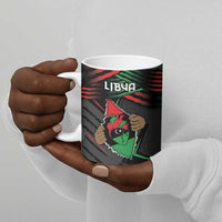 Personalized Libya In My Veins Ceramic Mug - Wonder Print Shop