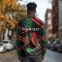 Personalized Libya In My Veins Long Sleeve Shirt - Wonder Print Shop