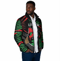 Personalized Libya In My Veins Padded Jacket - Wonder Print Shop