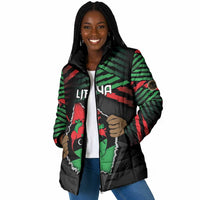 Personalized Libya In My Veins Padded Jacket - Wonder Print Shop