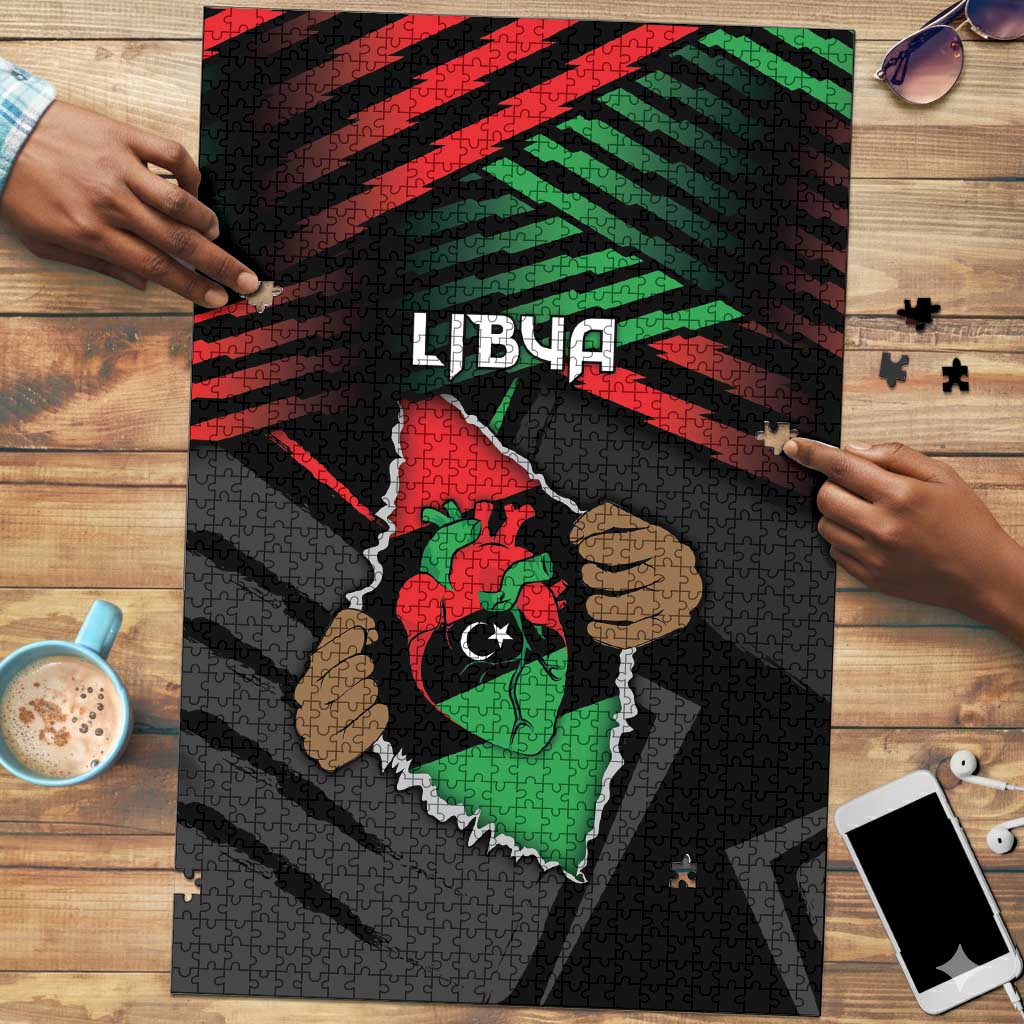 Libya In My Veins Puzzle - Wonder Print Shop