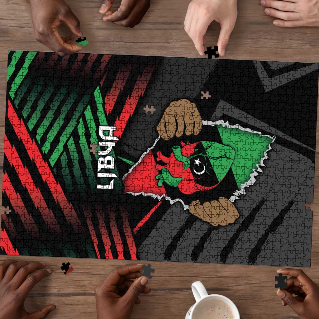 Libya In My Veins Puzzle - Wonder Print Shop