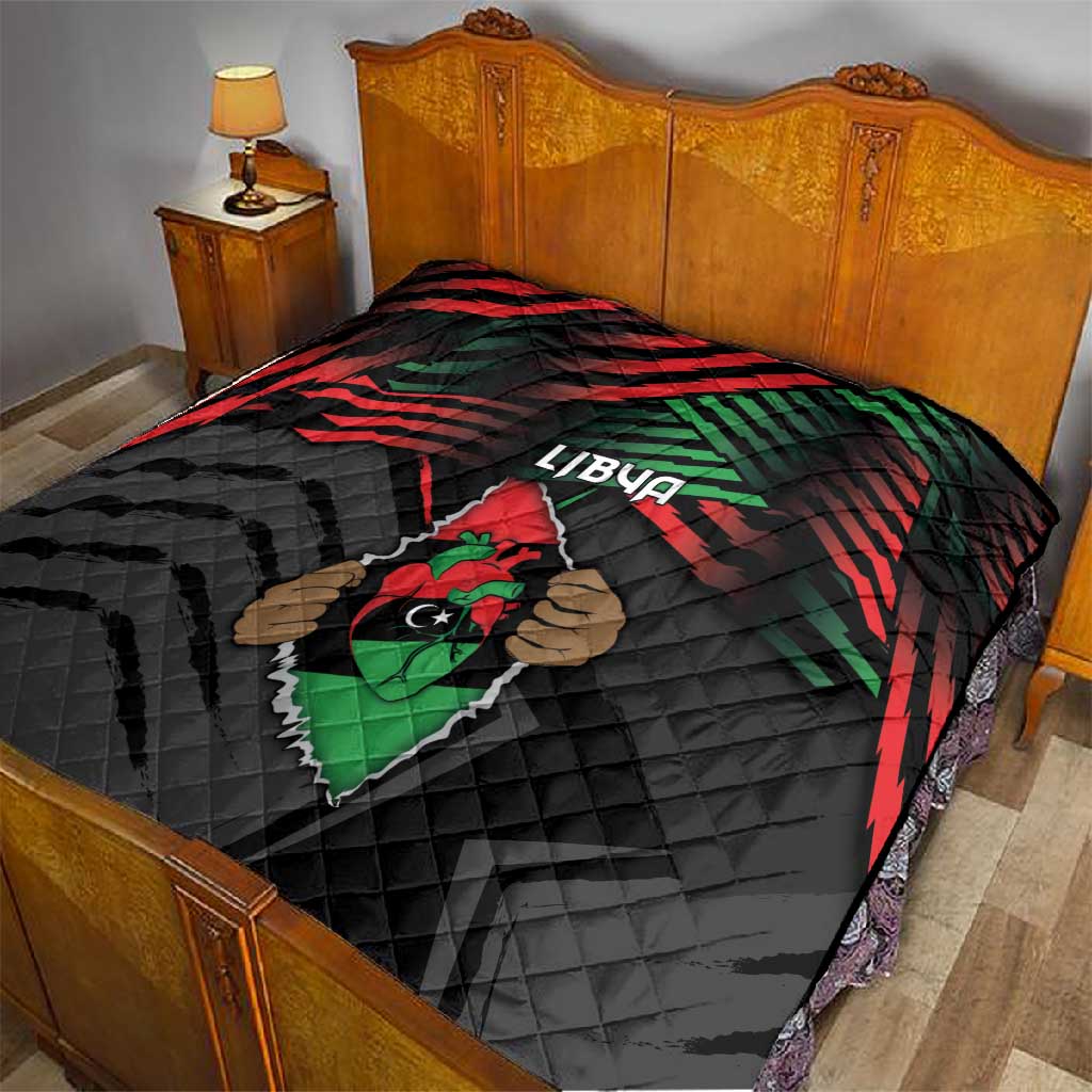 Libya In My Veins Quilt - Wonder Print Shop
