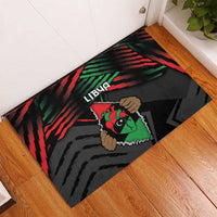 Libya In My Veins Rubber Doormat - Wonder Print Shop