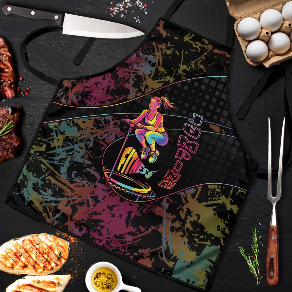 Jumping Fitness Apron Trampoline Workout Pop Art