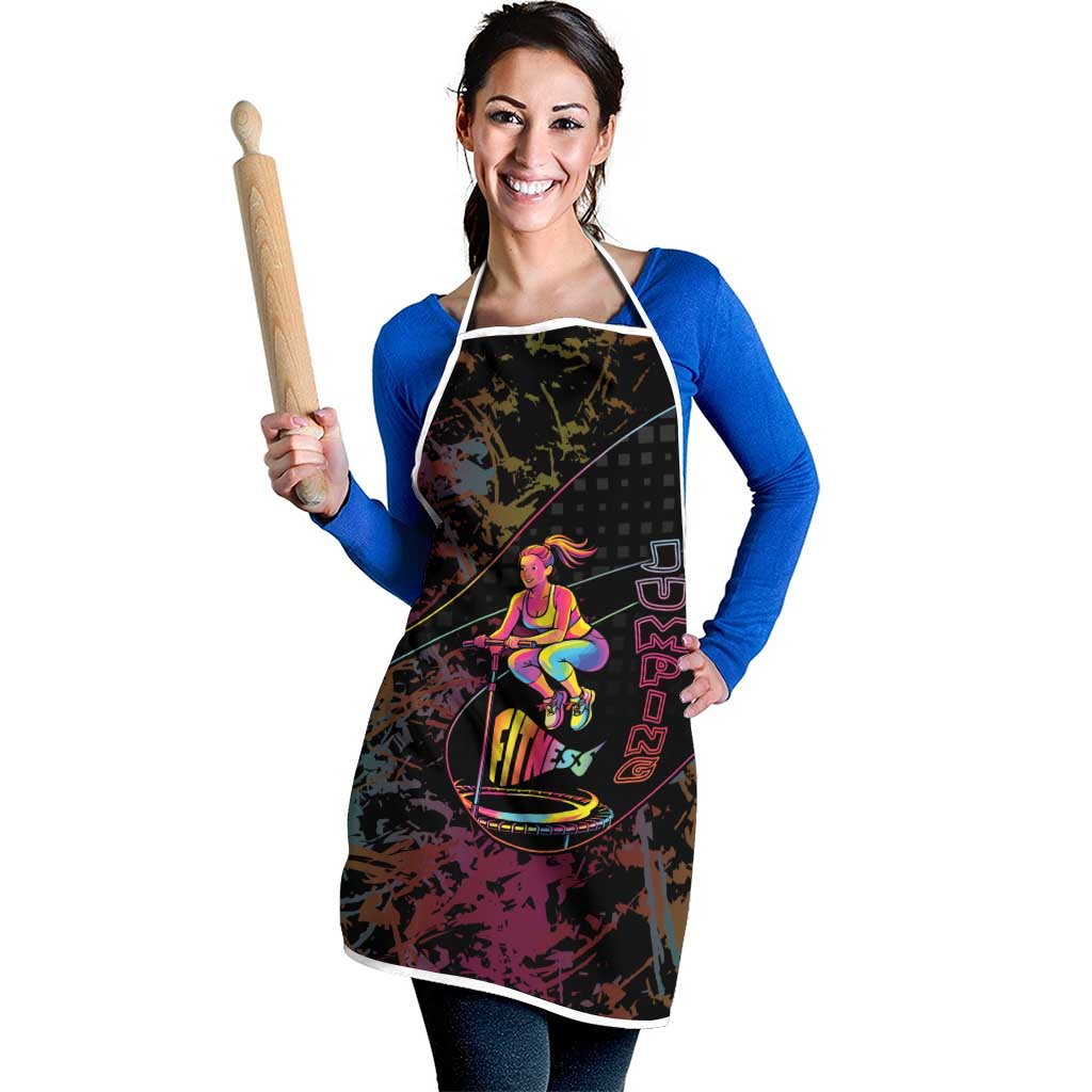 Jumping Fitness Apron Trampoline Workout Pop Art