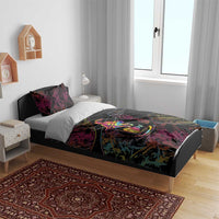 Jumping Fitness Bedding Set Trampoline Workout Pop Art