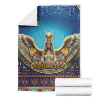 Egyptian Goddess Isis Blanket Ancient Mythology Winged Queen