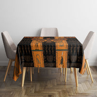 Egyptian God Horus Tablecloth Ancient Mythology Falcon Hieroglyphic Patterns