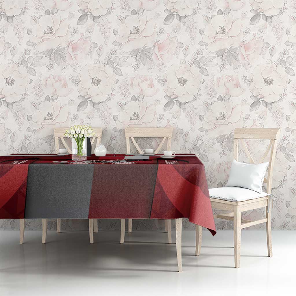 Denmark Cycling Tablecloth Sporty Style Red - Wonder Print Shop