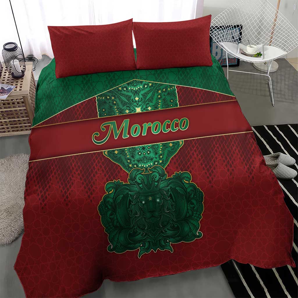 Morocco Bedding Set Royal Lion Islam Patterns - Wonder Print Shop