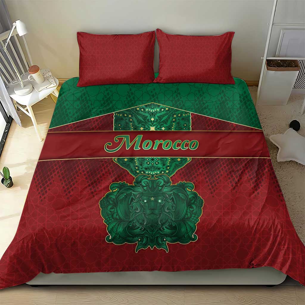 Morocco Bedding Set Royal Lion Islam Patterns - Wonder Print Shop